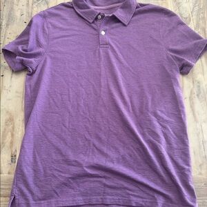 Purple cotton polo perfect for game day!